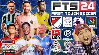 FTS 2024 Liga Arab MLS amp Full Eropa Android Offline Grafik HD New Update Kits amp Transfer 202324 [upl. by Ahsienyt]