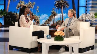 Ellen Taught This Fan How to Speak English [upl. by Yssenhguahs]