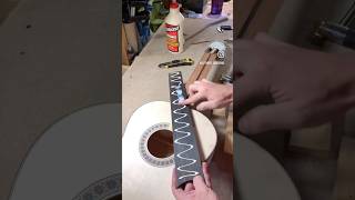 DIAPASÓN  FRETBOARD guitar luthier guitarbuilder diy woodworking wood [upl. by Sabah]