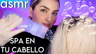 asmr SPA de cabeza con lavado masaje tratamiento aromaterapia para dormir deli [upl. by Conlon]