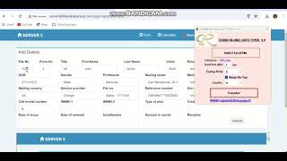 Server 360 Data backup file Online form fill Autotyper 44Data Entry work [upl. by Naujed525]