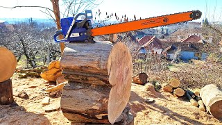 FarmerTec Holzfforma G395xp 105cm big wood [upl. by Ecyal]