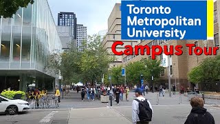 Toronto Metropolitan University in Person Campus Tour  Formerly Ryerson University [upl. by Atirat]