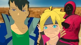 Boruto Squid Game naruto vrchat [upl. by Antonino499]