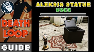 What to Do with Aleksis Statue From the Library Safe  Updaam Noon  Deathloop Guide [upl. by Schiff285]