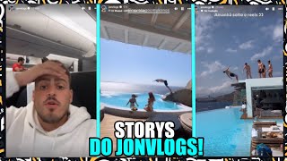 STORYS DO JONVLOGS NA GRECIA BDJ [upl. by Cassi103]