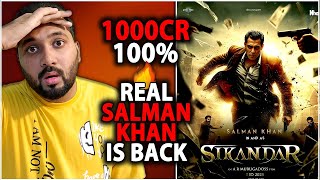 Sikandar Story Revealed  Real Salman Khan is BACK  Sikandar Shooting Official Update  sikandar [upl. by Graniela469]