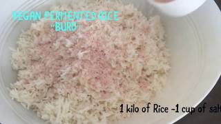 HOW TO MAKE BURONG KANIN FERMENTED RICE [upl. by Lammond538]