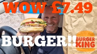 New FARMHOUSE ANGUS BURGER at BURGER KING review [upl. by Kotta339]