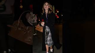 Kiernan Shipka leaving the Miu Miu afterparty in Paris [upl. by Ona482]