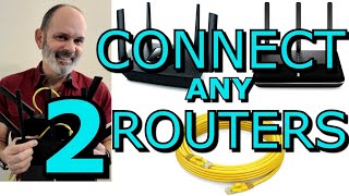 Connect Any Two Home Network Routers [upl. by Arvy]