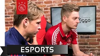 Ziggo eBattle Dani vs Frenkie de Jong [upl. by Tarkany761]