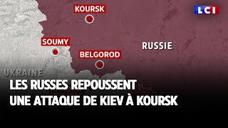 Les Russes repoussent une attaque de Kiev à Koursk [upl. by Proctor]