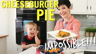 Your Mamas Impossible Cheeseburger Pie Recipe [upl. by Ennire]