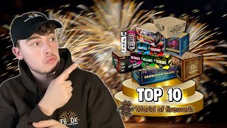 Top 10 Over World Of Fireworks Fyrværkeri 20242025 [upl. by Meldon824]