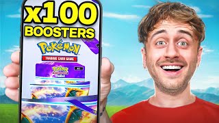 J’ai acheté 100€ de Boosters sur Pokémon TCG Pocket 😰 [upl. by Enytsuj]