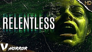 RELENTLESS  HD SURVIVAL HORROR MOVIE IN ENGLISH  FULL SUSPENSE THRILLER FILM  V HORROR [upl. by Norraf]