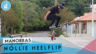 Como mandar Nollie Heelflip  sobreskate [upl. by Erny]