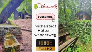 Hüttenwanderung Michelstadt  Der Odenwald im August  Wandern Hiking [upl. by Islek501]