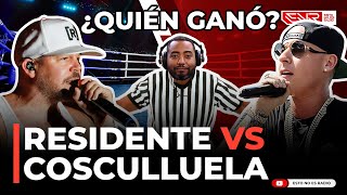 RESIDENTE VS COSCULLUELA ¿QUIÉN GANÓ LA TIRADERA ESTO NO ES UNA ENCUESTA [upl. by Yoong]