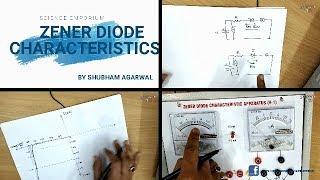 Zener Diode practical Experiment complete with reading [upl. by Naujad889]