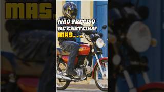 PILOTE SEM CARTEIRA MOTO LIVRE DE CNH [upl. by Introc120]