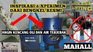 🔴Cara Mengatasi Kompresor Keluar Air Dan Keluar Oli Tanpa Filter [upl. by Corissa]