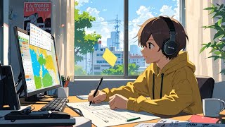 Study With Me  Lofi Vibes for Homework amp Focus [upl. by Einra]