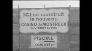 The Montreux Casino site following the infamous fire in December 1971 [upl. by Arikihs]