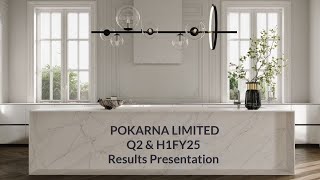 Pokarna Ltd Conference call for Q2 FY 20242025 [upl. by Warford]