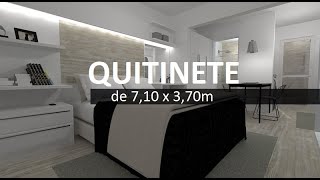 Projeto de Quitinete de 710x370m [upl. by Herring]