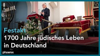 1700 Jahre jüdisches Leben in Deutschland Festakt in der Kölner Synagoge [upl. by Osrock124]