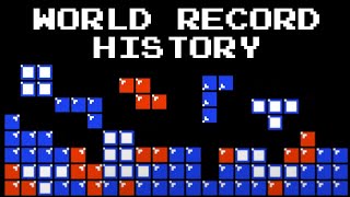 The History of Tetris World Records [upl. by Petrina736]