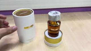 Unboxing Lonkoom Noble Gold Perfume [upl. by Margarita]