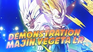 DBZ DOKKAN BATTLE FR  DEMONSTRATION MAJIN VEGETA LR SPE 20 [upl. by Arerrac]