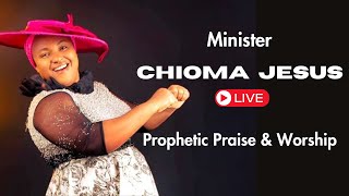 Chioma Jesus ministering a prophetic Praise amp Worship Live at High Flyers Youth Conference [upl. by Aelyak]