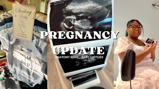 20 WEEK ANATOMY ULTRASOUND VLOG 👶🏽 Buying Baby Clothes [upl. by Eatnwahs768]