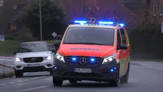 NEF vom Rettungsdienst Landkreis Aurich Wache Norden [upl. by Ganny710]