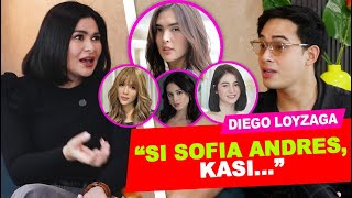 DIEGO LOYZAGA BAKIT NANGHIHINAYANG SA KANYANG EX NA SI SOFIA ANDRES  Aiko Melendez [upl. by Nisen927]