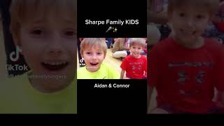 SHARPE FAMILY KIDS 🥹🎤✨ sharpefamilysingers shorts [upl. by Ormand390]