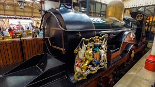 Queen Victoria locomotive GWR 3031 Class The Queen replica [upl. by Nnairrek271]