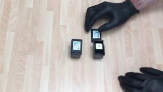 Whats inside a Canon Colour Cli546 and Canon Black Pg545 ink cartridges [upl. by Alimhaj]