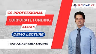 Corporate Funding Demo Lecture [upl. by Lathe40]