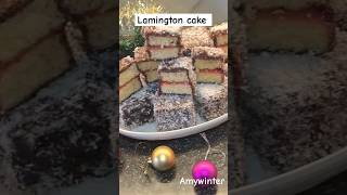 How to Make Australian Lamington cakeyoutubeshortvideoshortsmusic [upl. by Yenttirb493]