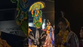 Krishna Chow Dance  Hare Krishna shortvideo viralvideo isckon mayapur [upl. by Ailehc]