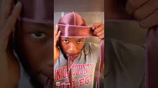 Super easy Durag tutorial [upl. by Ylellan]