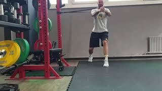 Pallof Press  AntiRotation  Split Stance [upl. by Marieann]