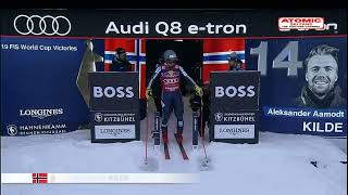 4 of Aleksander Aamodt Kildes wins in the 20222023 season weareskiing atomic [upl. by Okiman]