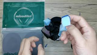 misodiko Upgraded Comfy Cooling Gel Earpads  Disassembly [upl. by Staw]