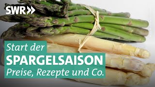 Spargelsaison 2023 Preise Qualität Rezepte  Marktcheck SWR [upl. by Gentilis426]